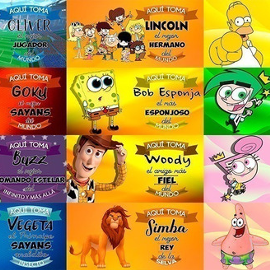 Plantillas Aquí Toma Locos Sublimacion Tazas Vol 1º 2