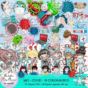 Cliparts Png Y Papeles Digitales Enfermeras Enfermeros Mk1 