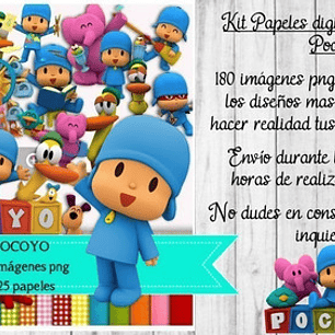 Papeles Fondos Y Cliparts Imagenes Png Pocoyo