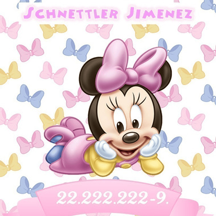 Pack Carnet Pediátrico - Mickey, Minnie Y Mas! X8 1