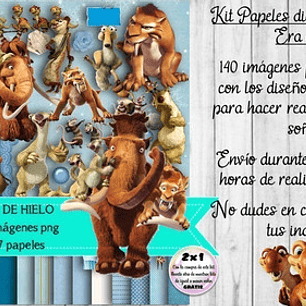 Papeles Fondos Y Cliparts Imagenes Png La Era De Hielo