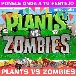 Kit Imprimible Plants Vs Zombies Editable