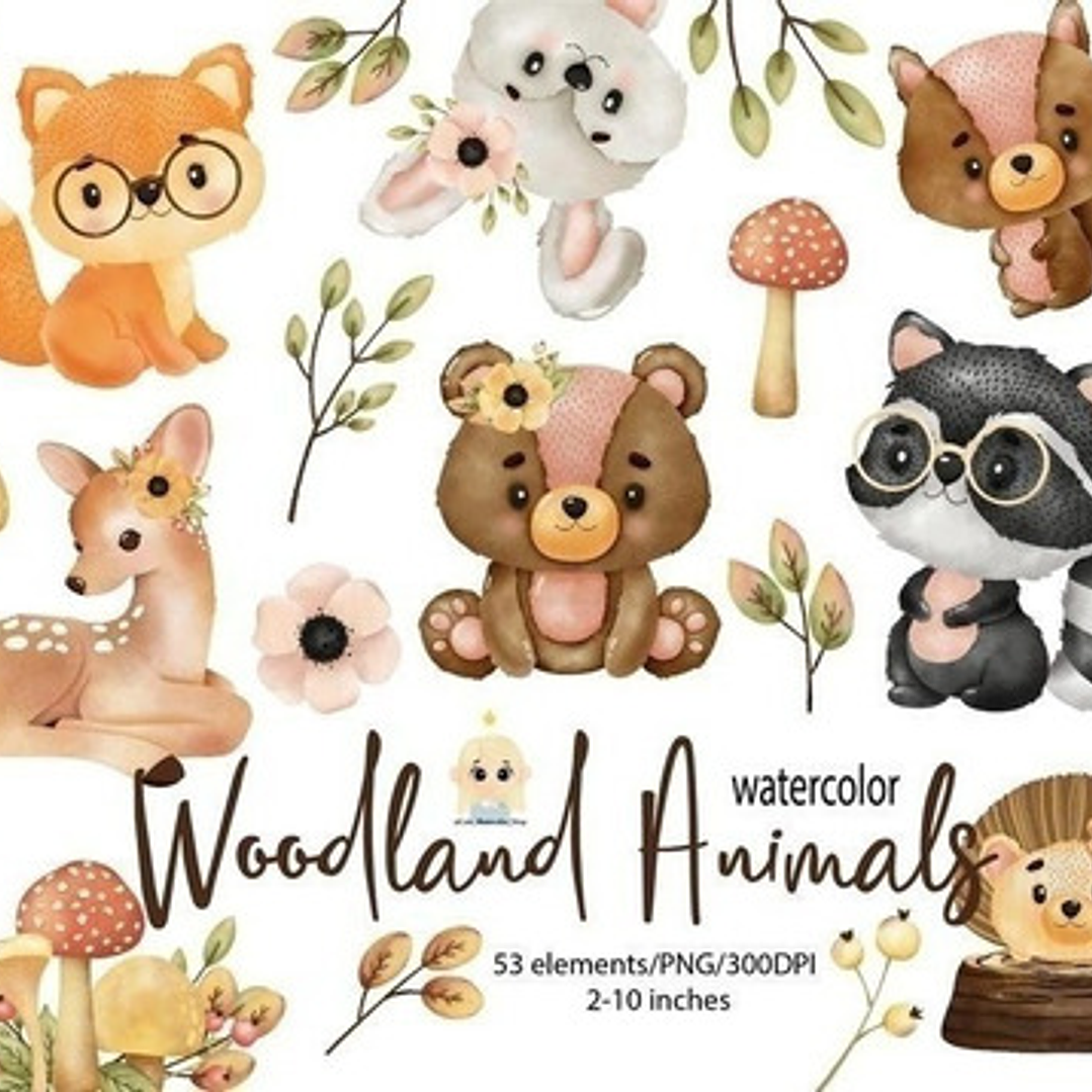 Cliparts Imagenes Png Animales Del Bosque Cl5 1