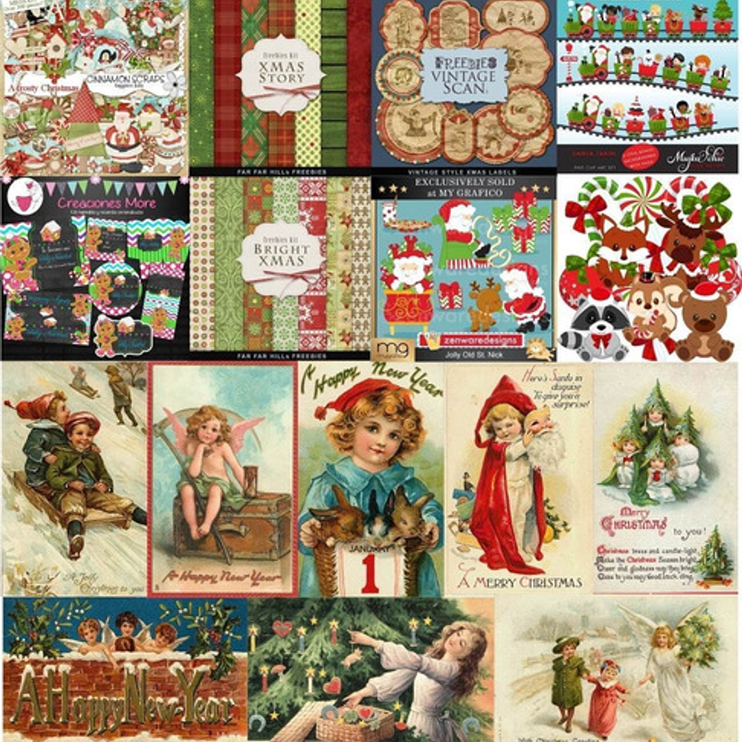Mega Pack Navidad Premium Sublimar Kits Eps Cdr Png Ai Psd 9