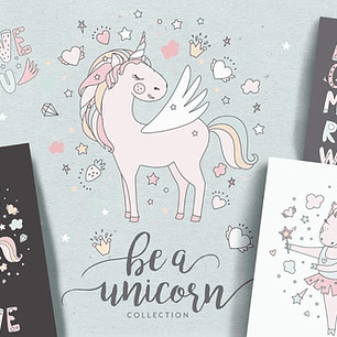 Cliparts Png Unicornios Magicos Acuarela Watercolor Pa37