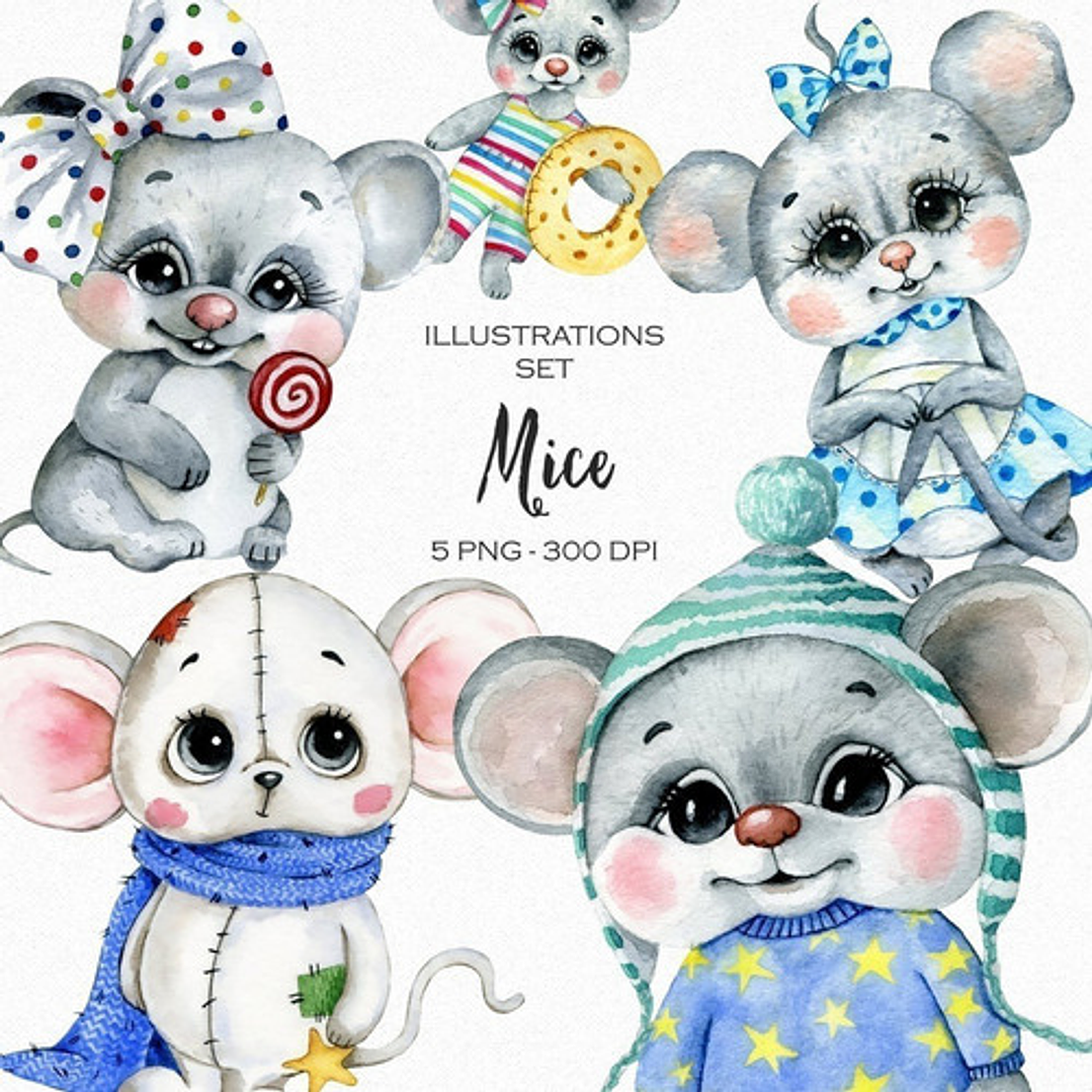 Cliparts Imagenes Png Ratones Ratoncitos Is30 1