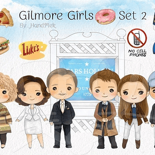 Cliparts Imagenes Png Las Chicas Gilmore H2