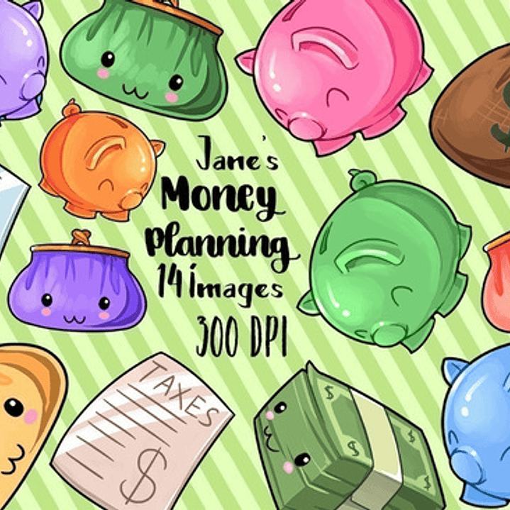 Cliparts Imagenes Png Chanchitos Alcancias Pasteles Jk39 1