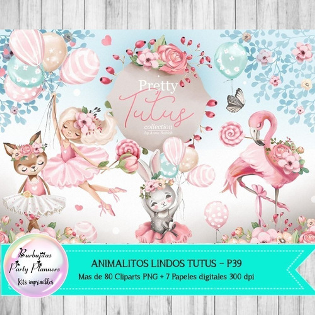 Cliparts Imagenes Png Papeles Animales Bailarinas Tutus P39 1