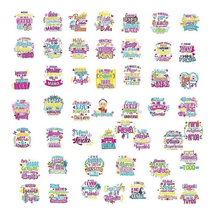 80 Plantillas Frases Día De La Madre Vinilos Sublimacion