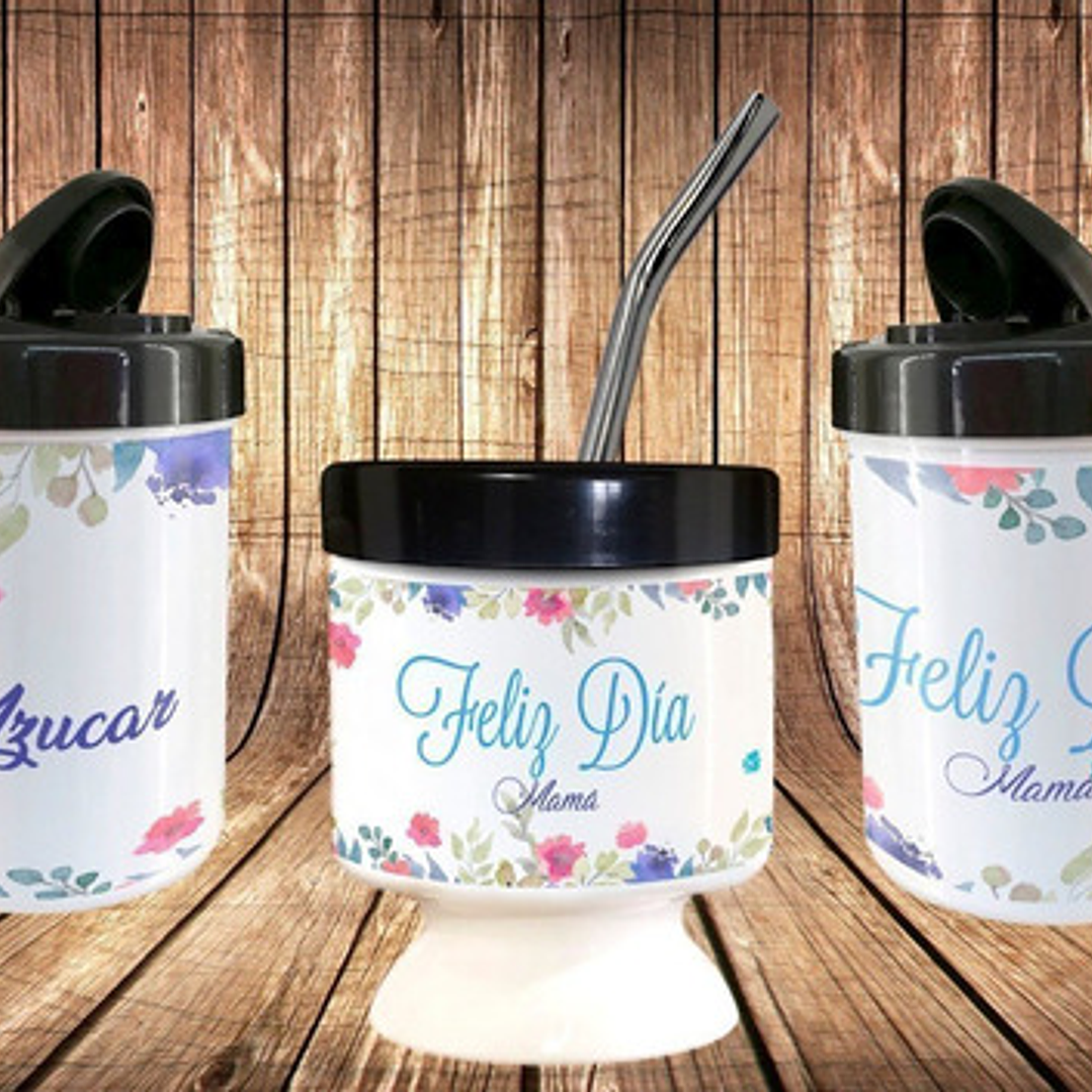 Plantillas Sublimación Tazas Set De Mate - Día De La Madre 7