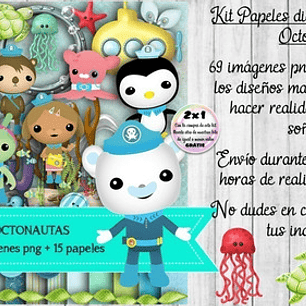 Papeles Fondos Y Cliparts Imagenes Png Octonautas