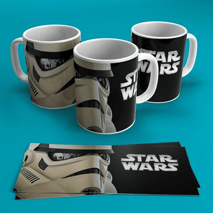 Plantillas Sublimación Tazas - Star Wars 51 Diseños! 1