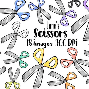 Cliparts Imagenes Png Tijeras De Colores Pasteles Jk58