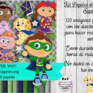 Papeles Fondos Y Cliparts Imagenes Png Super Why
