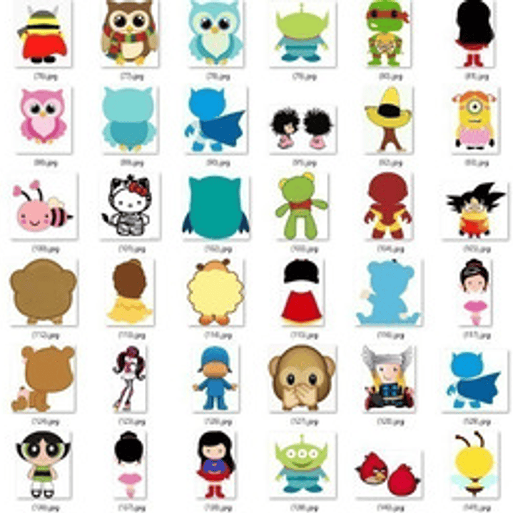 +400 Diseños Almohadas Para Sublimar Muñecos De Apego 7