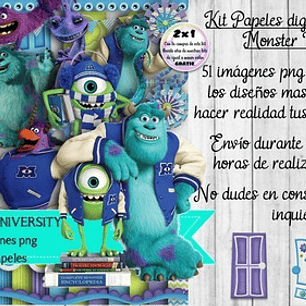 Papeles Fondos Y Cliparts Imagenes Png Monster University