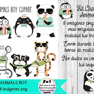 Cliparts Imagenes Png Animals Boy