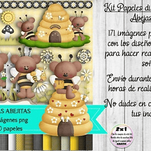 Papeles Fondos Y Cliparts Imagenes Png Abejas Abejitas