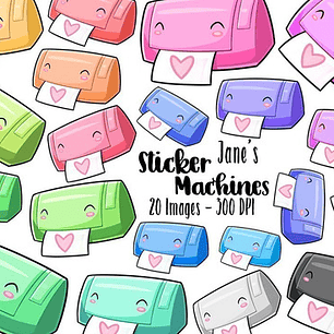 Cliparts Imagenes Png Impresora Colores Pasteles Jk66