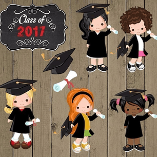 Kit Imprimible  Egresaditas Nenas - 10 Clipart