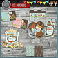 Kit Imprimible Candy Bar Animales Del Bosque Encantado - Miniatura 4