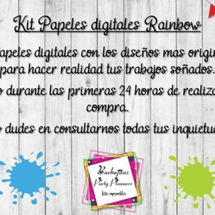 Papeles Fun Paint Party Fiesta De Pintura 2