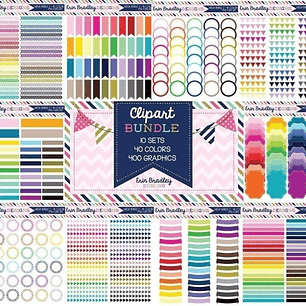 Bundle 2 - Frames, Labels, Guirnaldas, Ribbons Png Completo