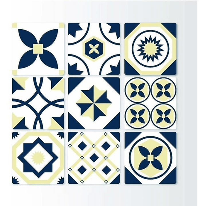 Pack Vectores Azulejos 4