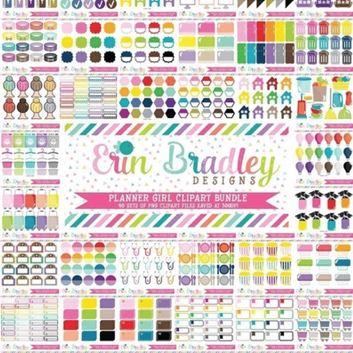 Bundle 2 - Frames, Labels, Guirnaldas, Ribbons Png Completo 6
