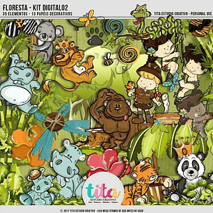 Imagenes Png Y Papeles Digitales Animales De La Selva T38