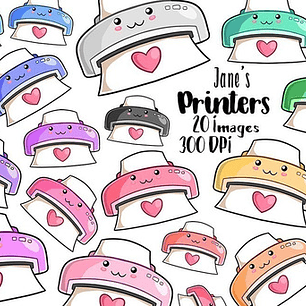 Cliparts Imagenes Png Impresoras De Colores Pasteles Jk51