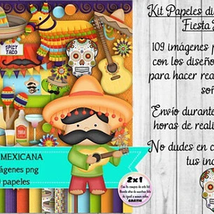 Papeles Fondos Y Cliparts Imagenes Png Fiesta Mexicana