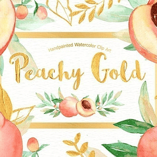 Cliparts Imagenes Png Duraznos Acuarelas Es28