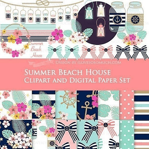 Cliparts Png Y Papeles Digitales Verano Nautico M21