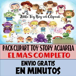 Pack Imágenes Hd Clipart Toy Story Acuarela El Más Completo