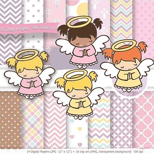 Kit Imprimible Fondo Y Png  Bautismo Comunión 10