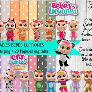 Crybabies Bebes Llorones Imágenes Png Y Papeles Lagrimas