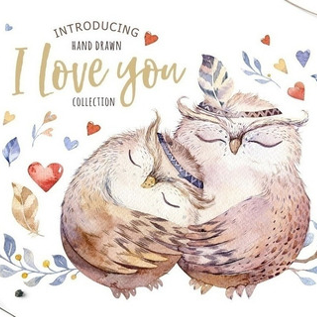 Cliparts Png Lechuzas Acuarela Watercolor Pa32 1