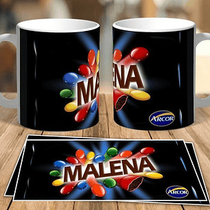 Pack #1 Plantillas Sublimación Tazas - Golosinas / Psd