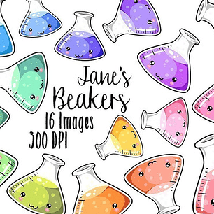 Cliparts Imagenes Png Vasos De Química De Colores Jk57