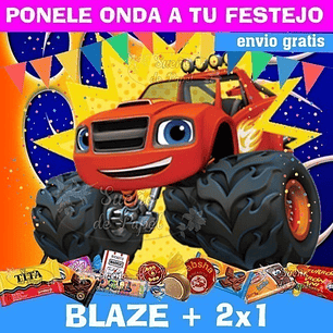Kit Imprimible Blaze And The Monster Machine Editable