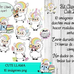 Cliparts Imagenes Png Cute Llama