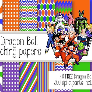Papeles Fondos Digitales Y Cliparts Dragon Ball Z 