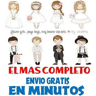 Pack Imagenes Chicas Chicos Casamiento Boda + Regalo A1