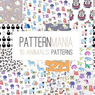 Patternmania Patrones Fondos Dibujos Vectorizado Eps Png Jpg