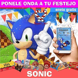 Kit Imprimible Sonic Editable