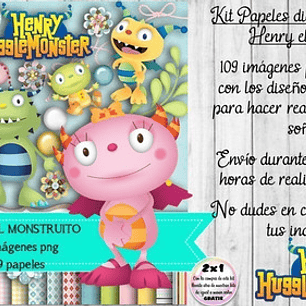 Papeles Fondos Y Cliparts Imagenes Png Henry El Monstruito