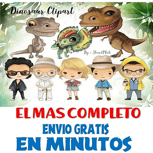Pack Imagenes Jurassic Park Dinos Dinosaurios + Regalo A1
