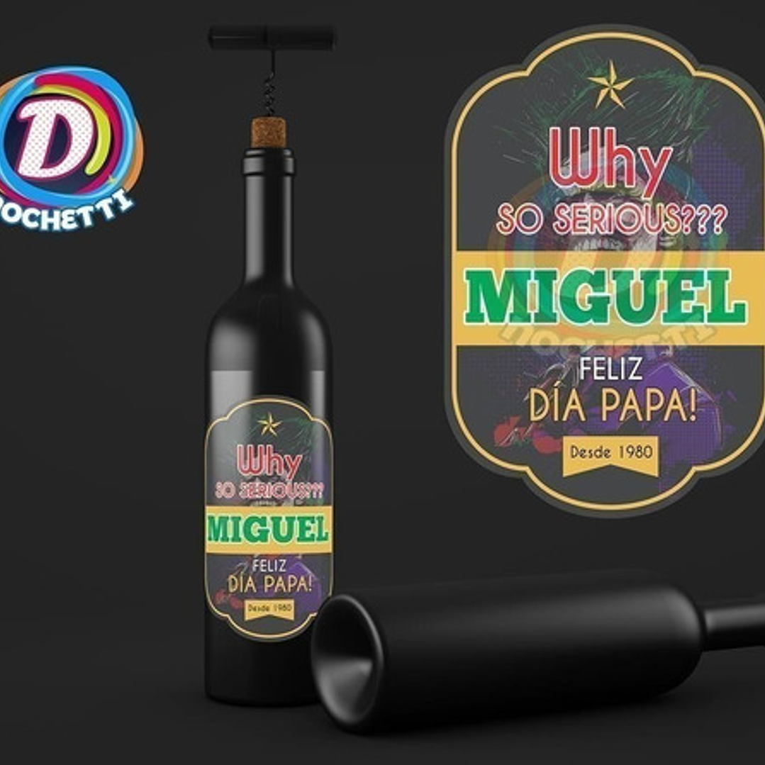 Ki Etiquetas Imprimibles / Editables Vino, Cerveza Whiskey 7